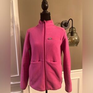 Figs - Electric Orchid color On-shift Fleece jacket size Medium